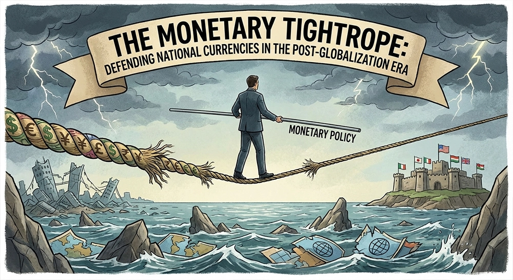 Monetary Tightrope National Currencies